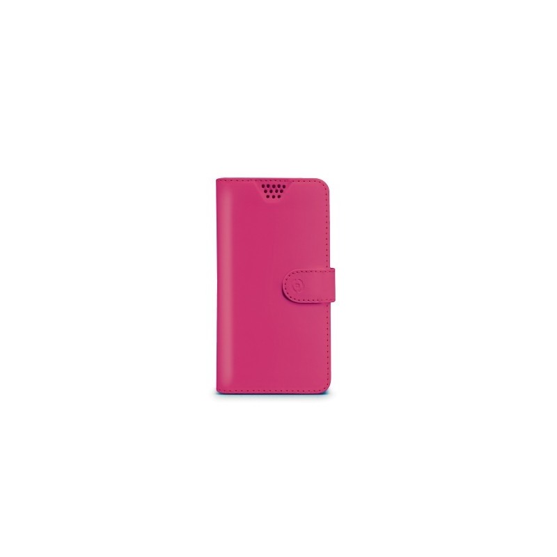 Celly WALLYUNIXLFX custodia per cellulare 12,7 cm (5") Custodia a borsellino Rosa