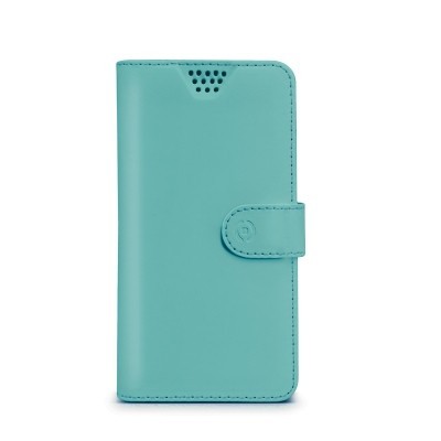 Celly WALLYUNIXLTF custodia per cellulare 12,7 cm (5") Custodia a borsellino Verde