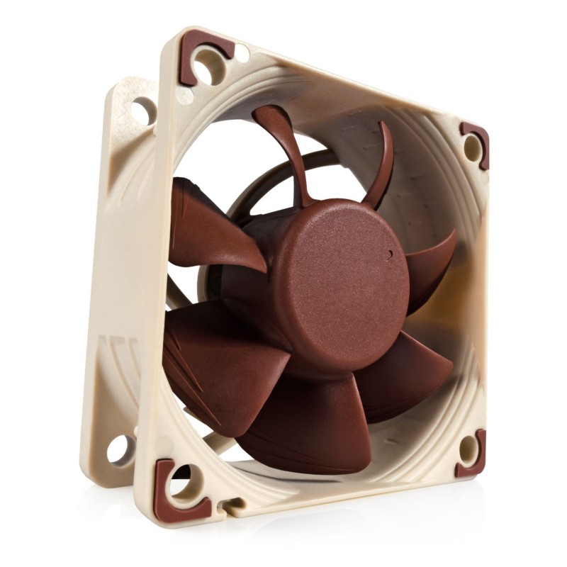 Noctua NF-A6x25 PWM Case per computer Ventilatore 6 cm Beige, Marrone