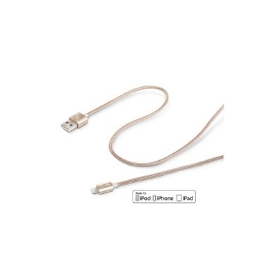 Celly 1.0M USB - Lightning M M 1 m Oro