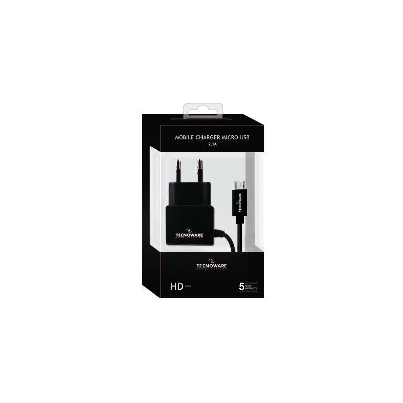 Tecnoware FAM17198 Caricabatterie per dispositivi mobili Universale Nero AC, USB Interno