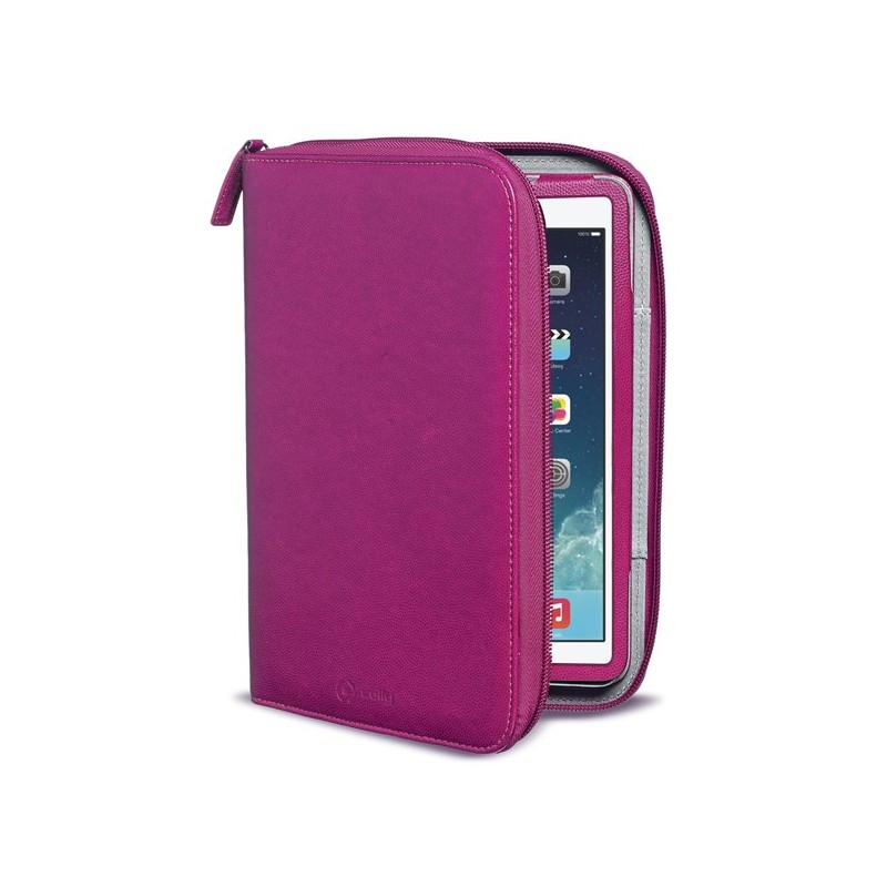 Celly ORGANIZER2502 custodia per tablet 24,6 cm (9.7") Custodia a sacchetto Rosa