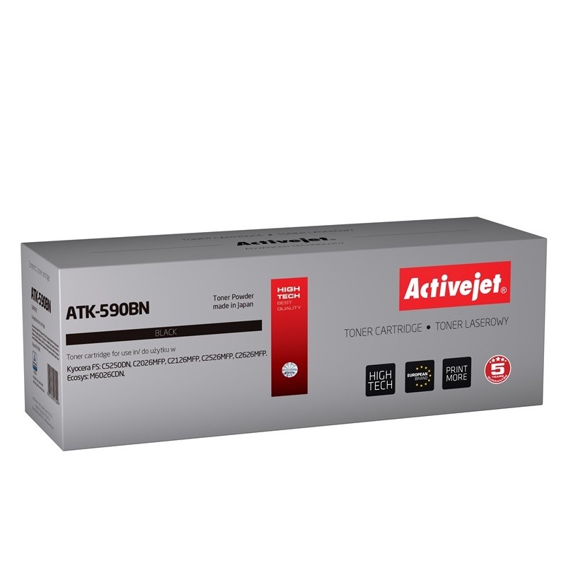 Activejet ATK-590BN cartuccia toner 1 pz Compatibile Nero