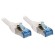 Lindy 47195 cavo di rete Bianco 3 m Cat6a S FTP (S-STP)