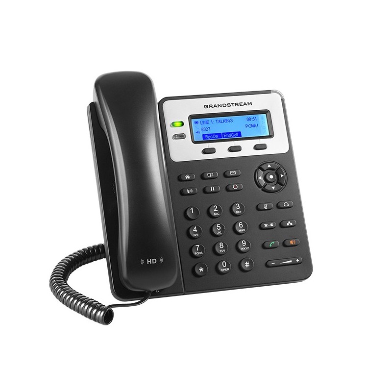 Grandstream Networks GXP1625 telefono IP Nero 2 linee LCD