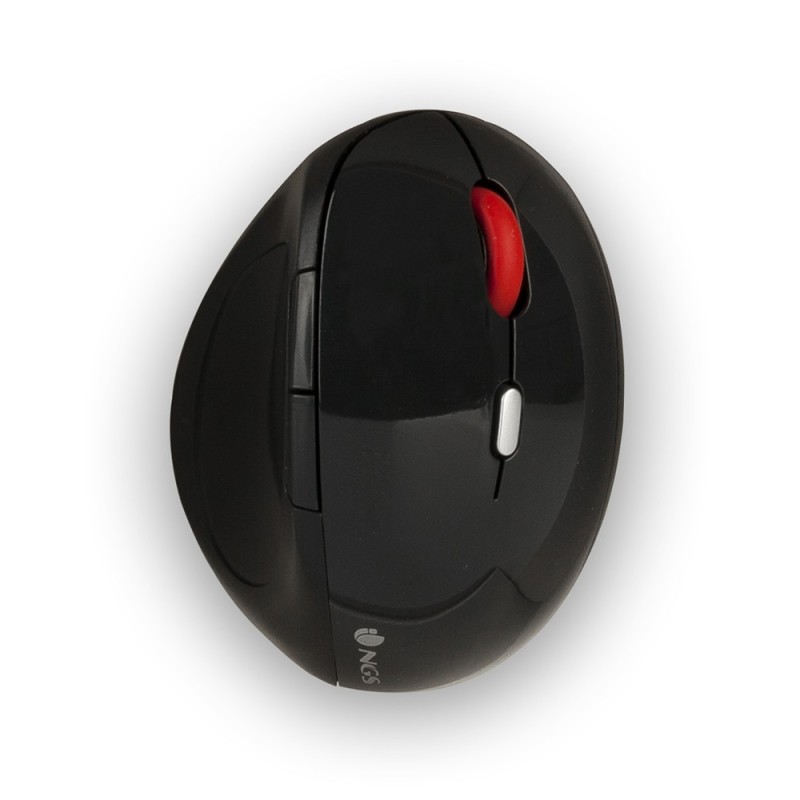 NGS EVO Ergo mouse Mano destra RF Wireless Ottico 2400 DPI