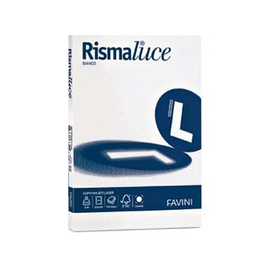 Favini Rismaluce A4 cartone 125 fogli 200 g m²