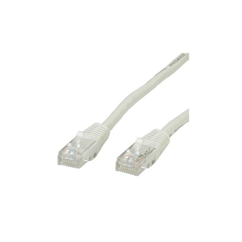 Nilox 2m Cat5e UTP cavo di rete Grigio U UTP (UTP)