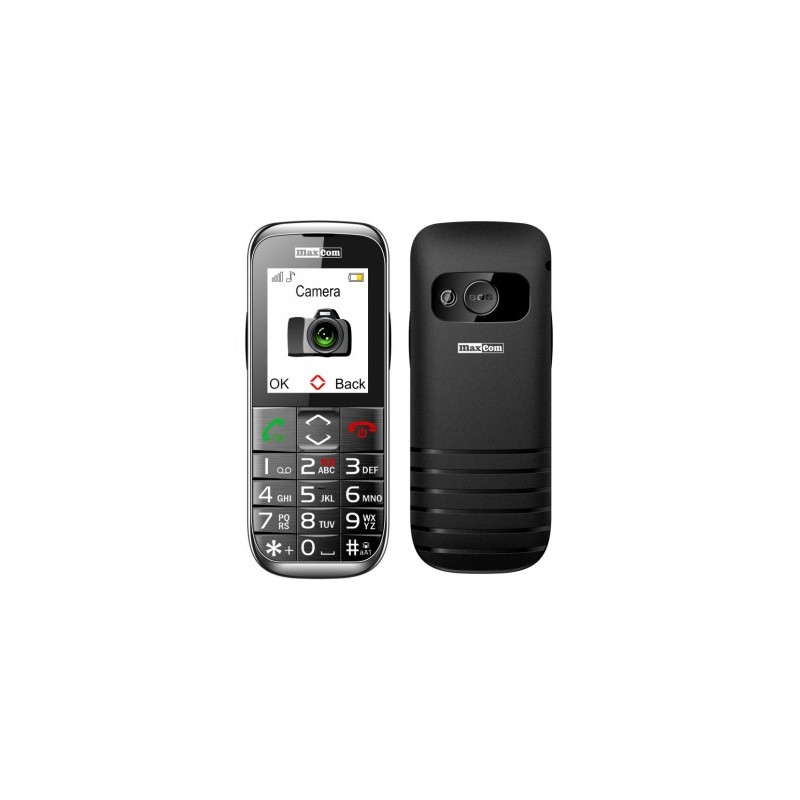 MaxCom MM720 5,59 cm (2.2") 83 g Nero Telefono di livello base