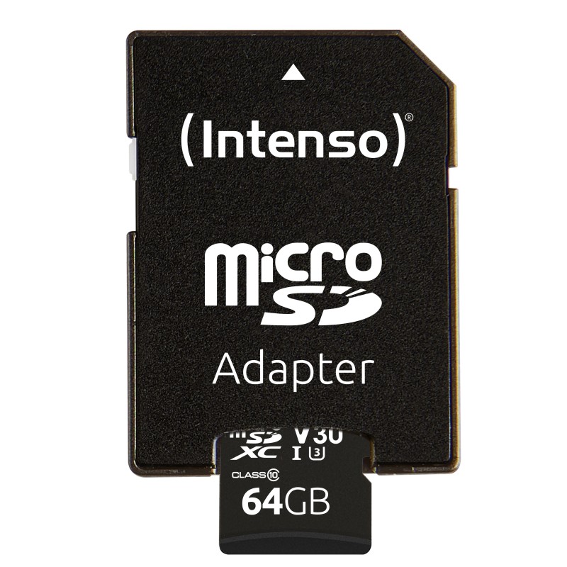 Intenso 3433490 memoria flash 64 GB MicroSDXC UHS-I Classe 10