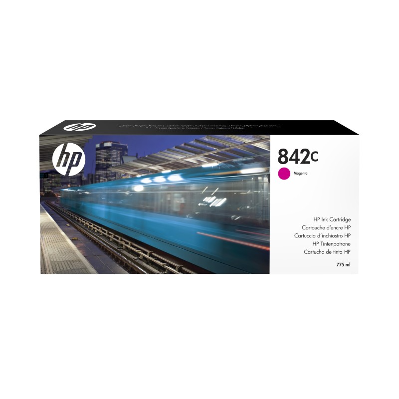 HP Cartuccia inchiostro magenta 842C PageWide XL da 775 ml