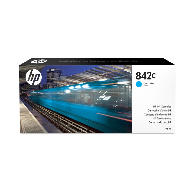HP Cartuccia inchiostro ciano 842C PageWide XL da 775 ml