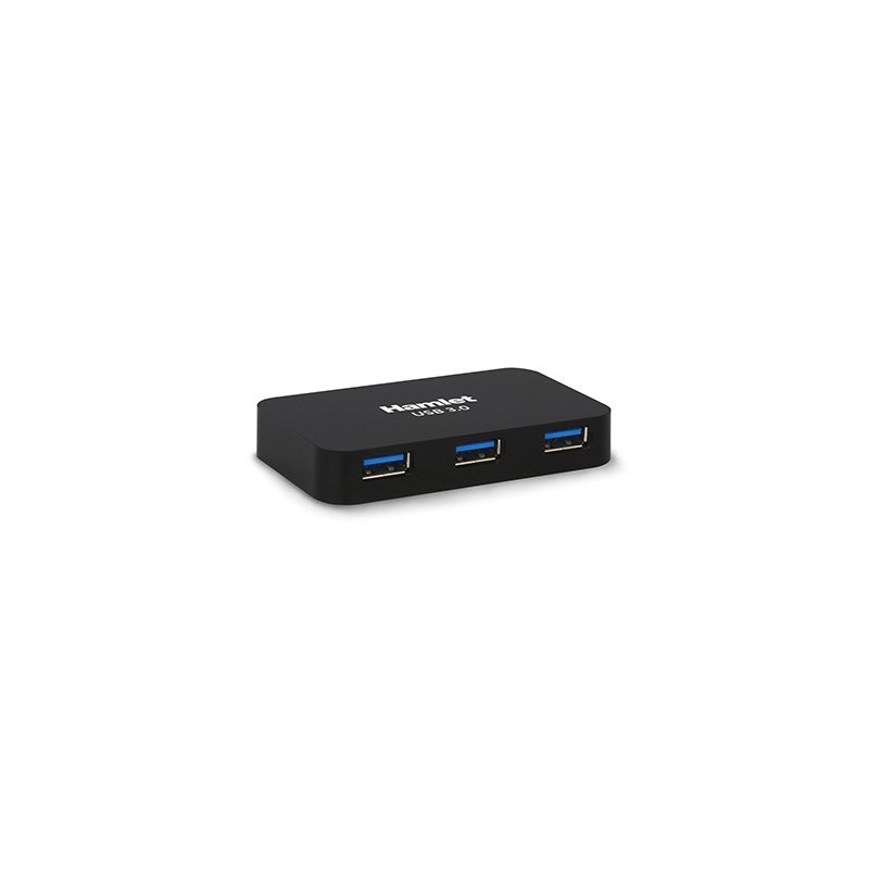 Hamlet Hub usb 3.0 a 4 porte 5 Gbps