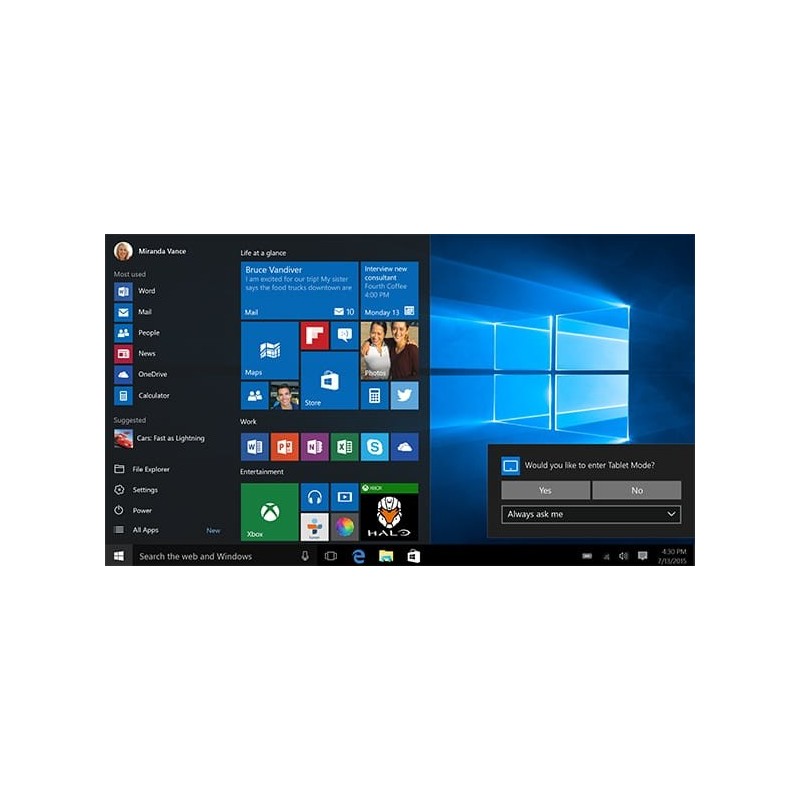 Microsoft Windows 10 Home 1 licenza e