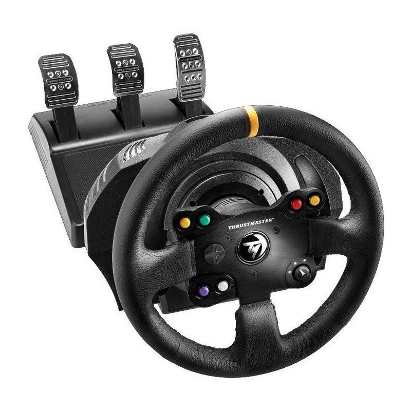 Thrustmaster 4460133 periferica di gioco Nero Sterzo + Pedali PC, Xbox One