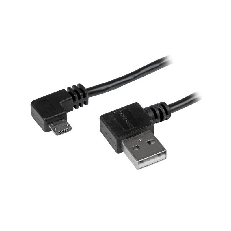 StarTech.com Cavo da Usb a micro USB con connettori ad angolo destro - M M da 1 m Nero