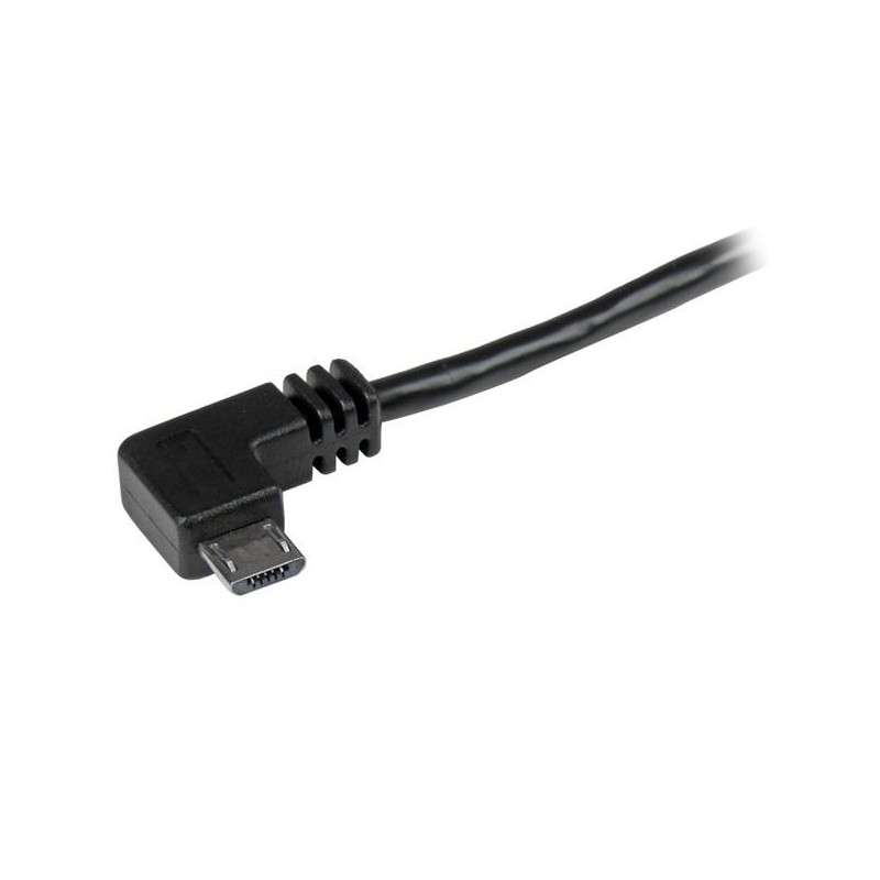 StarTech.com Cavo da Usb a micro USB con connettori ad angolo destro - M M da 1 m Nero