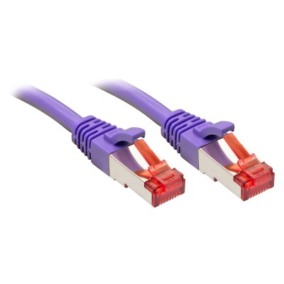 Lindy Rj45 Rj45 Cat6 1.5m cavo di rete Viola 1,5 m S FTP (S-STP)