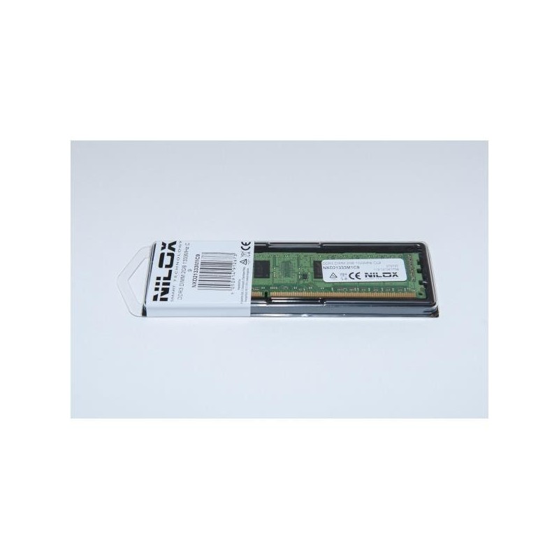 Nilox 2GB DDR3 DIMM memoria 1 x 2 GB 1333 MHz