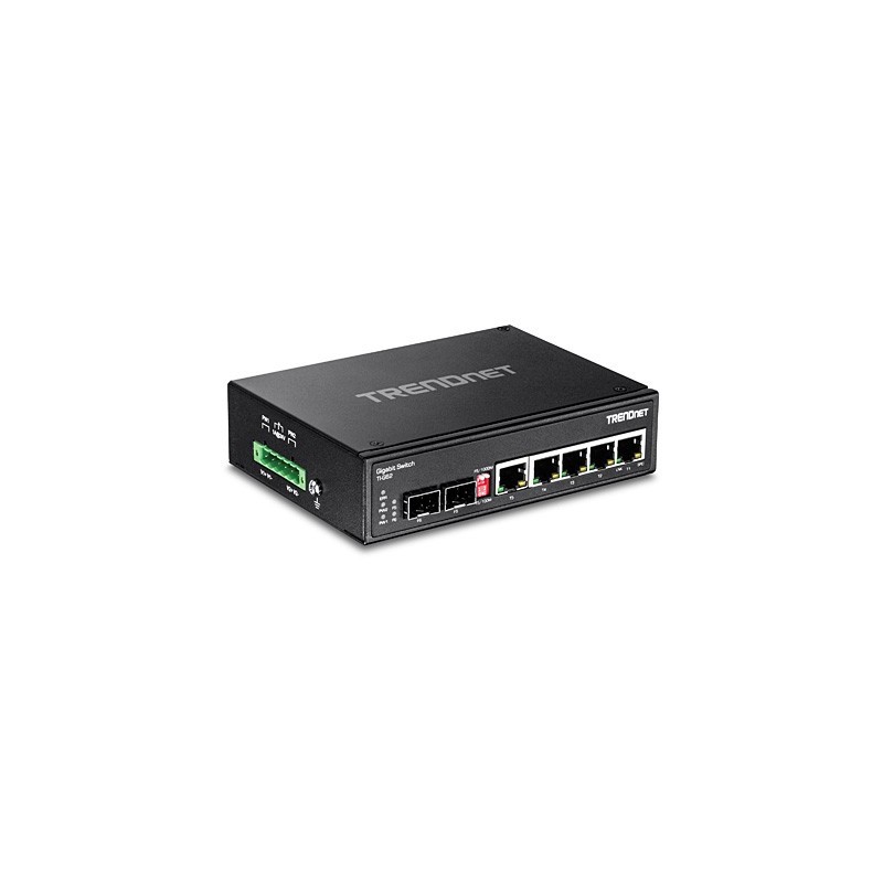 Trendnet TI-G62 switch di rete Non gestito L2 Gigabit Ethernet (10 100 1000) Nero