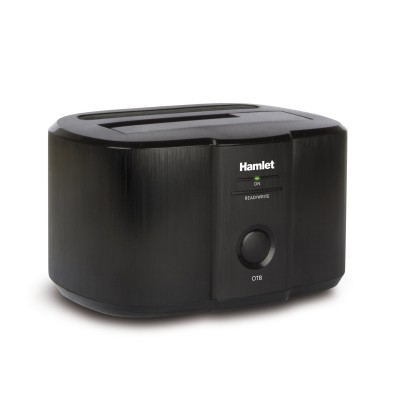 Hamlet USB 3.0 Docking Station usb 3.0 per hard disk da 2,5'' o 3,5''