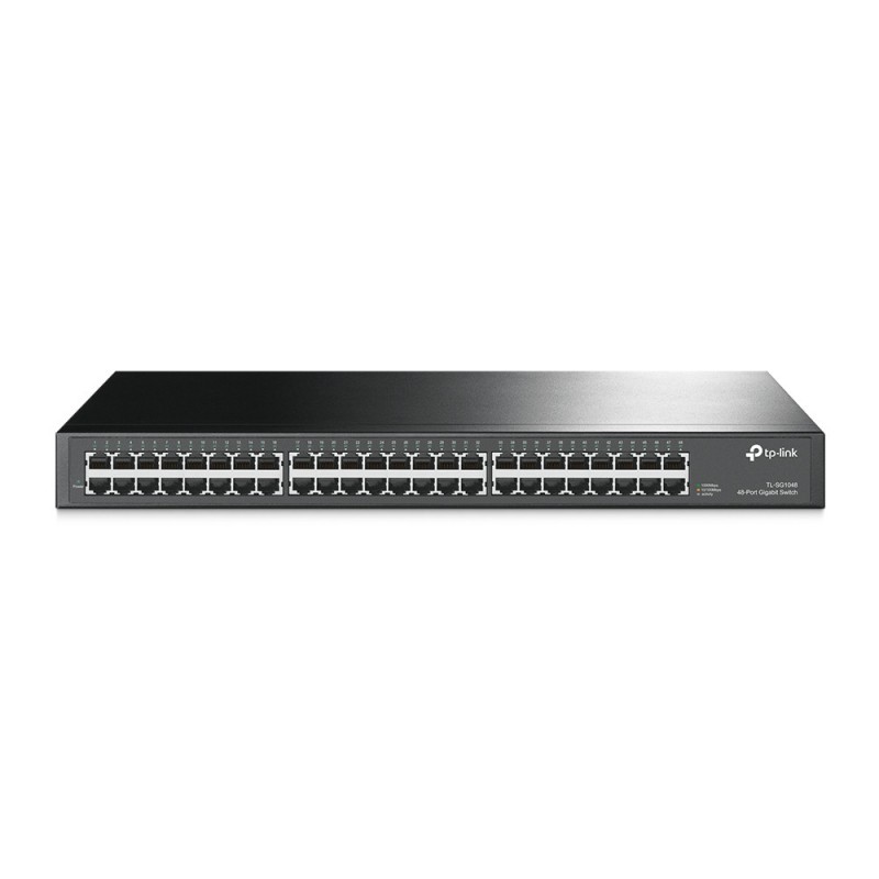 TP-Link TL-SG1048 switch di rete Non gestito Gigabit Ethernet (10 100 1000) 1U Nero