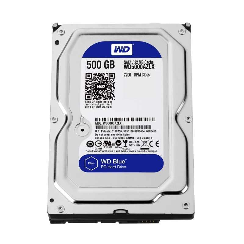 Western Digital Blue 3.5" 500 GB Serial ATA III