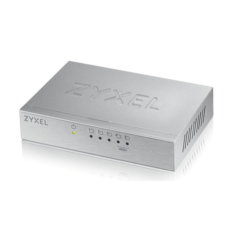 Zyxel ES-105A Non gestito Fast Ethernet (10 100) Argento