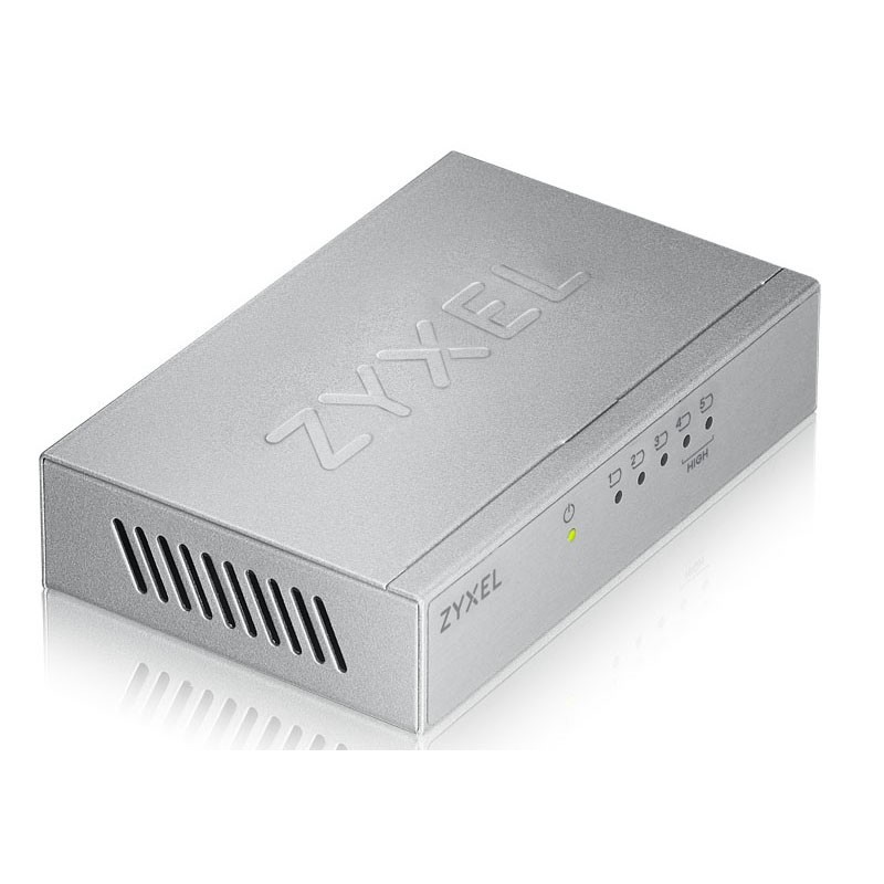 Zyxel ES-105A Non gestito Fast Ethernet (10 100) Argento