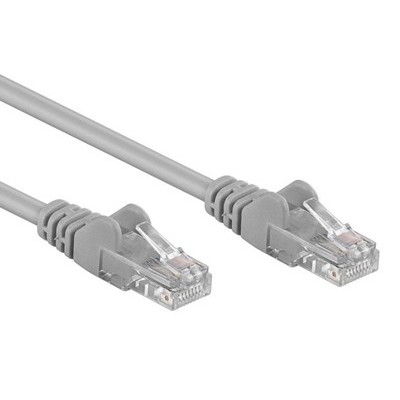 Hamlet Cavo di rete Ethernet Plug&Play categoria 5E UTP 3 metri con connettori RJ45 maschio-maschio