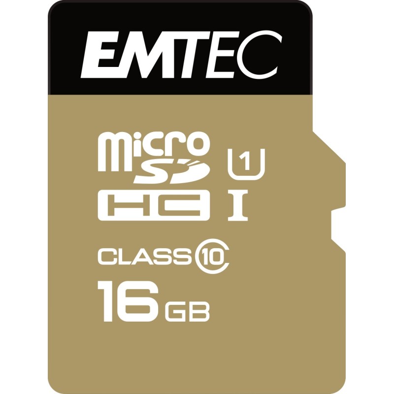 Emtec microSD Class10 Gold+ 16GB MicroSDHC Classe 10