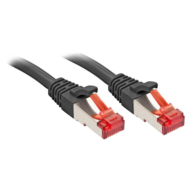 Lindy RJ-45 RJ-45 Cat6 10m cavo di rete Nero S FTP (S-STP)