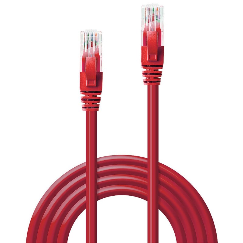 Lindy 48039 cavo di rete Rosso 20 m Cat6 U UTP (UTP)