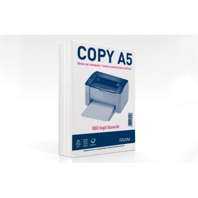 Favini COPY A5 carta inkjet A5 (148x210 mm) 500 fogli Bianco