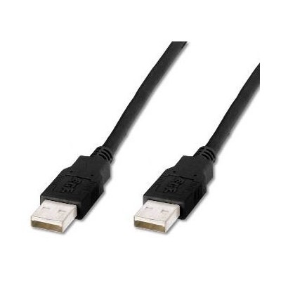 Digitus 1m USB 2.0 cavo USB USB A Nero