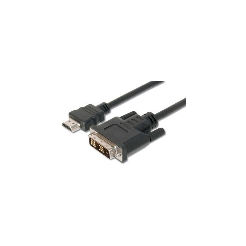 Digitus LP8741 cavo e adattatore video 3 m HDMI tipo A (Standard) DVI-D Nero