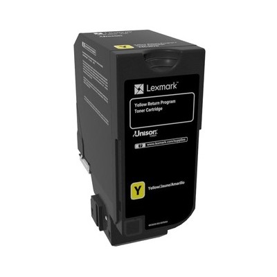 Lexmark 74C20Y0 cartuccia toner 1 pz Originale Giallo