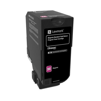 Lexmark 74C2SM0 cartuccia toner 1 pz Originale Magenta