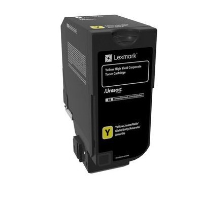 Lexmark 84C2HYE cartuccia toner 1 pz Originale Giallo