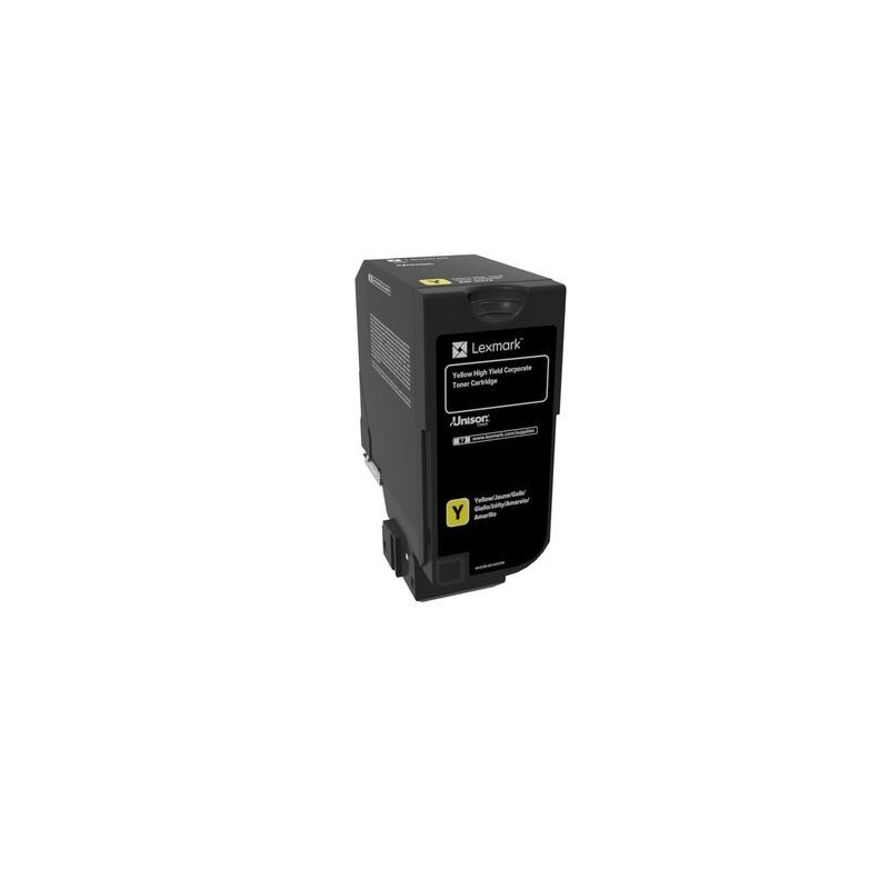 Lexmark 84C2HYE cartuccia toner 1 pz Originale Giallo