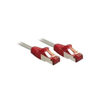 Lindy CrossOver Cat.6 S FTP 30m cavo di rete Grigio Cat6 S FTP (S-STP)