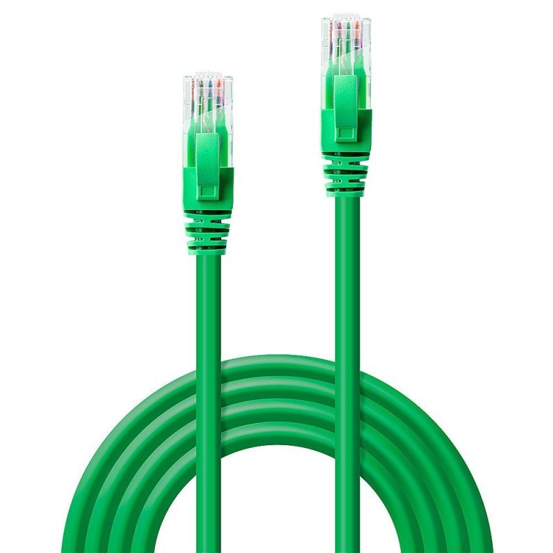 Lindy 48047 cavo di rete Verde 1 m Cat6 U UTP (UTP)