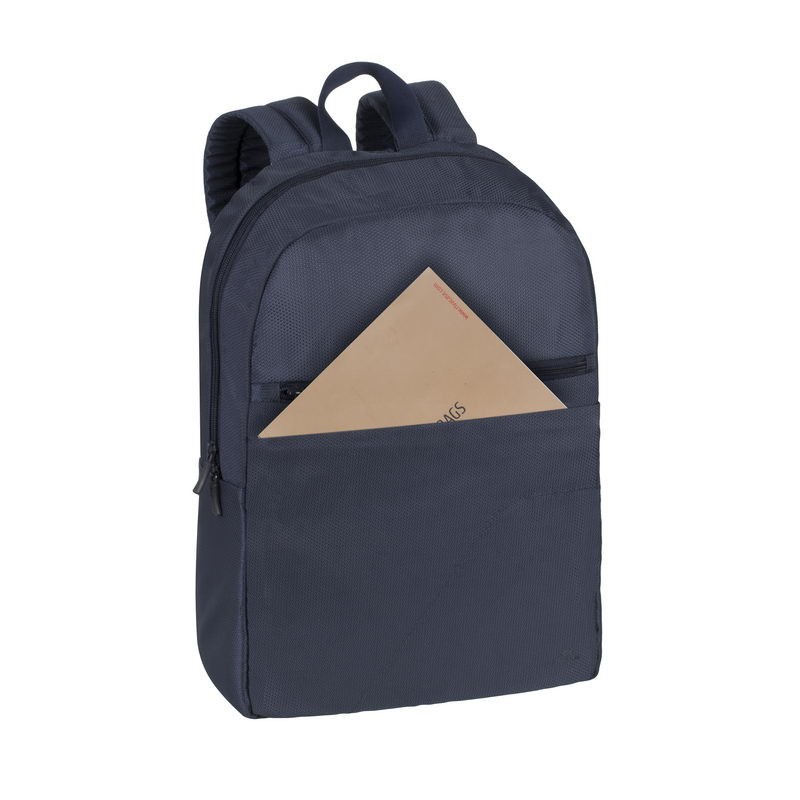 Rivacase 8065 zaino Nero, Blu Poliestere