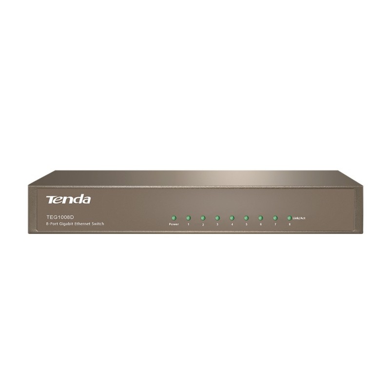 Tenda TEG1008D router cablato Grigio