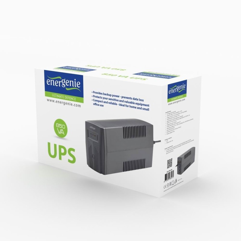 Gembird EG-UPS-B850 gruppo di continuità (UPS) A linea interattiva 0,85 kVA 510 W