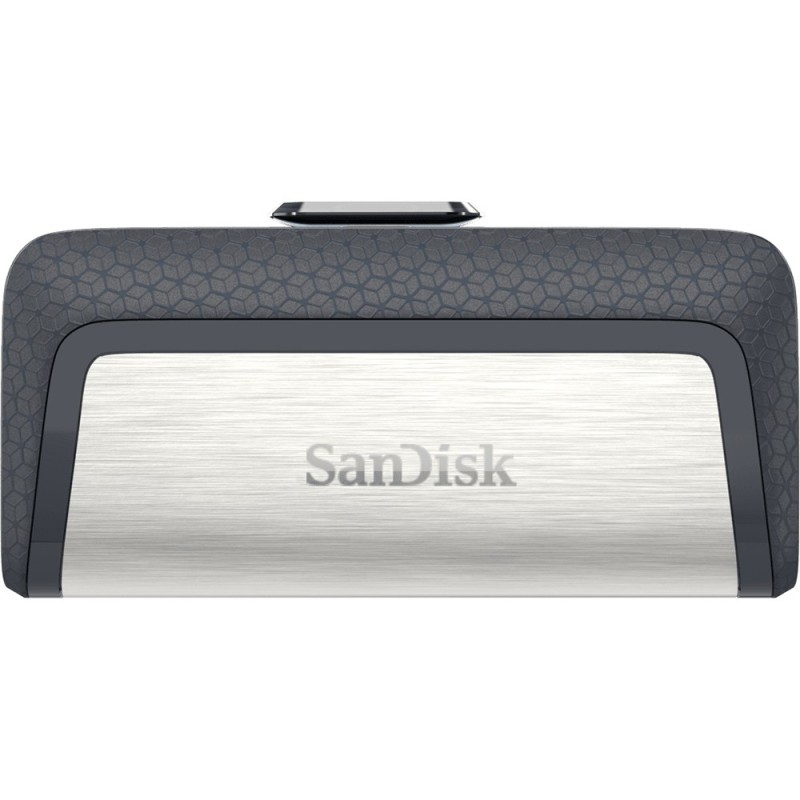 SanDisk Ultra Dual Drive USB Type-C unità flash USB 128 GB USB Type-A   USB Type-C 3.2 Gen 1 (3.1 Gen 1) Nero, Argento