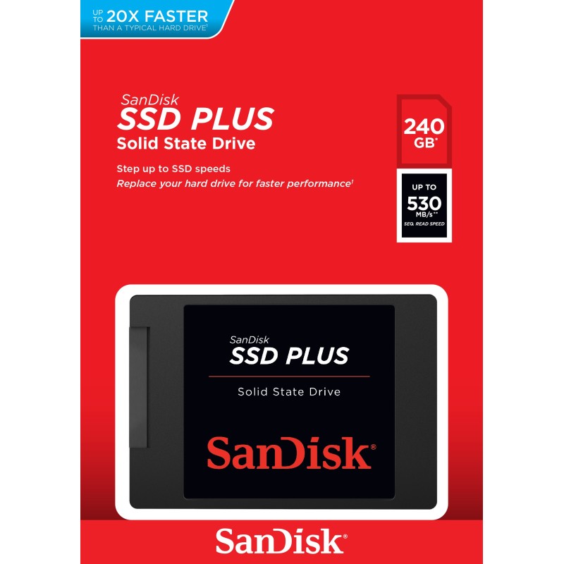 SanDisk Plus 240 GB Serial ATA III SLC