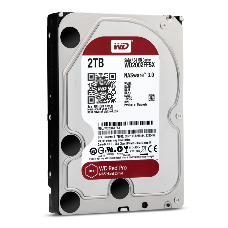 Western Digital Red Pro 3.5" 2 TB Serial ATA III