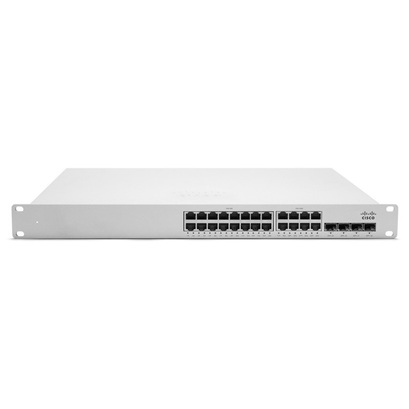 Cisco Meraki MS350-24X Gestito L3 Gigabit Ethernet (10 100 1000) Supporto Power over Ethernet (PoE) 1U Bianco