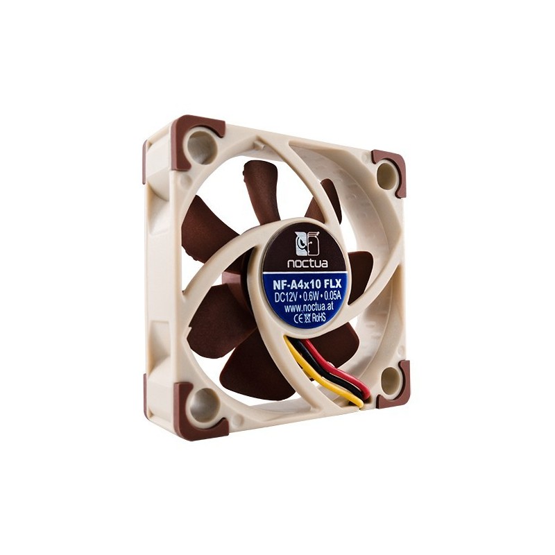 Noctua NF-A4x10 5V Case per computer Ventilatore 4 cm Beige, Marrone